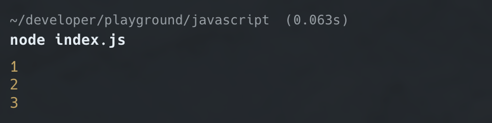 generator iterable 실행 결과